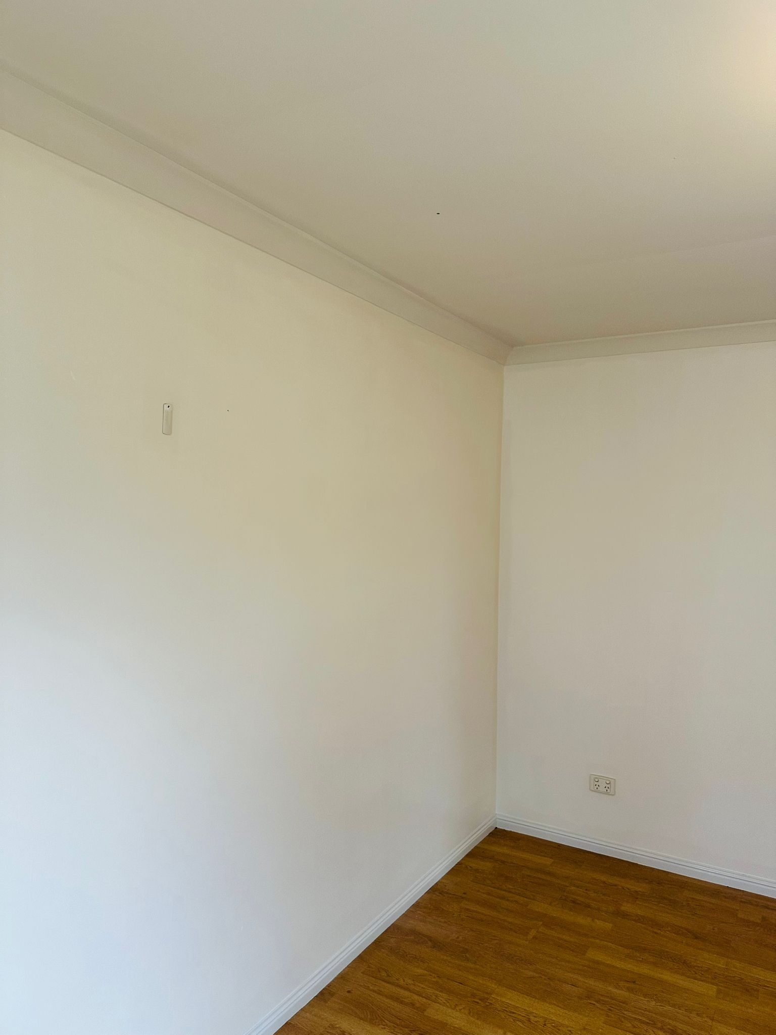 After: freshly painted living area, Bald Hills
