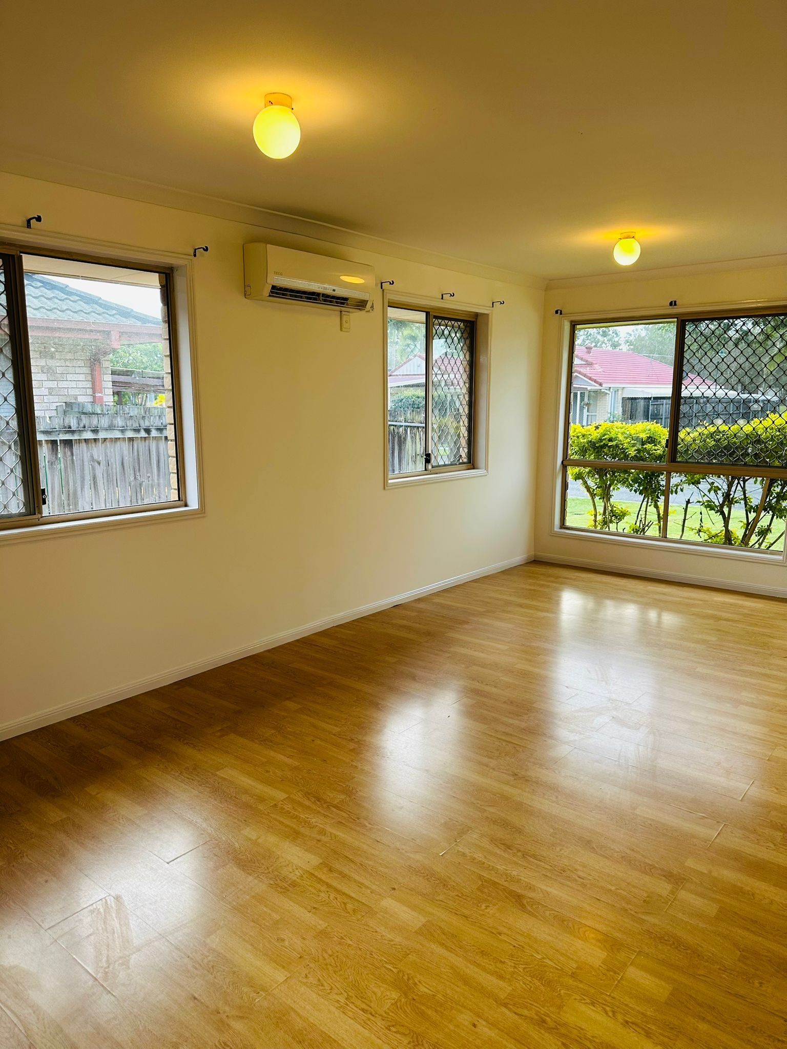 After: freshly painted room, Bald Hills